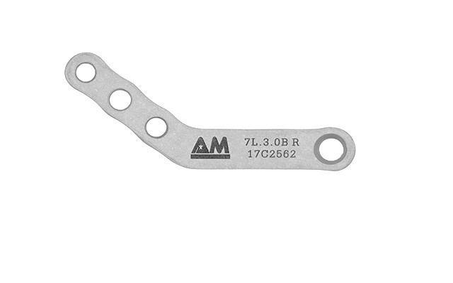 Titanium locked plate X-Porous TTA series 7