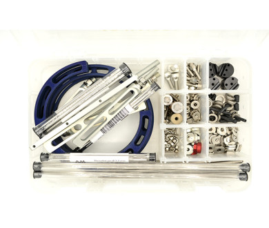Kit fissatore ibrido maxi alluminio