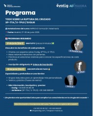 Curso completo - Todo sobre la ruptura del cruzado