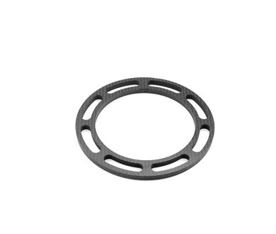 Anello in carbonio - Diametro - 54 mm, Spessore - 3 mm, Forma - 360° - Componente per fissatore esterno in titanio, chirurgia