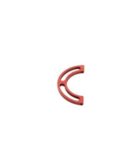 Anello in alluminio - Diametro - 55 mm, Spessore - 6 mm, Forma - 180° - Componente per fissatore esterno in titanio, chirurgia