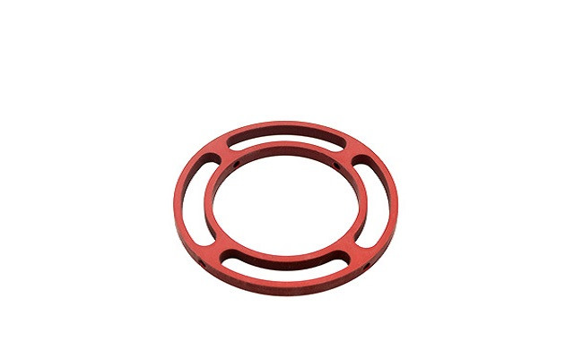 Anello in alluminio - Diametro - 55 mm, Forma - 360°, Lunghezza - 6 mm - Componente per fissatore esterno in titanio, chirurgia